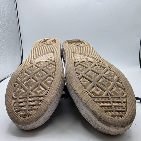 Converse Chuck Taylor Eva Lift Kids Size 1 Black White Platform Shoes A01015C - Picture 11 of 13